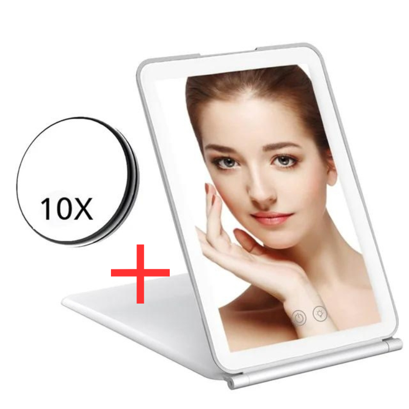 Portable LED Magnifying Mirror