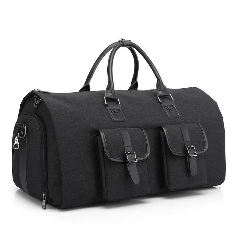 men's travel bag for suits - Black