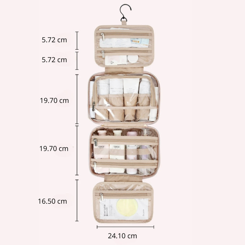 Large Luxury Women's Wash Bag