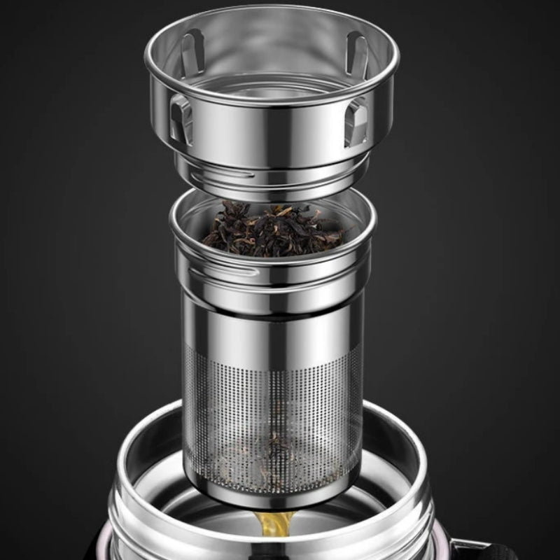 thermos with temperature close up filter - Grey - Gray - Red - Blue