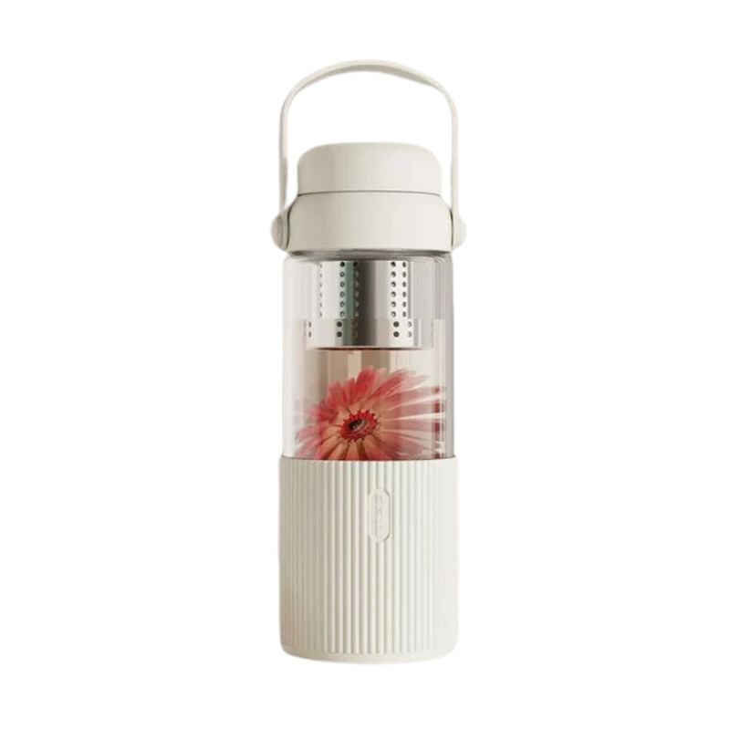 Glass Infuser Water Bottle