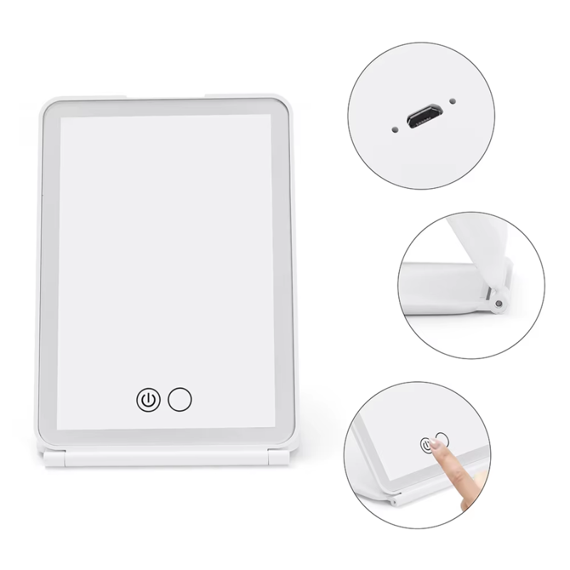 Portable LED Magnifying Mirror