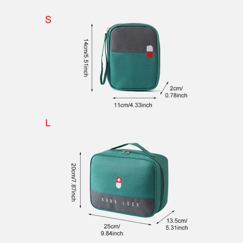 Large Empty Travel First Aid Bag