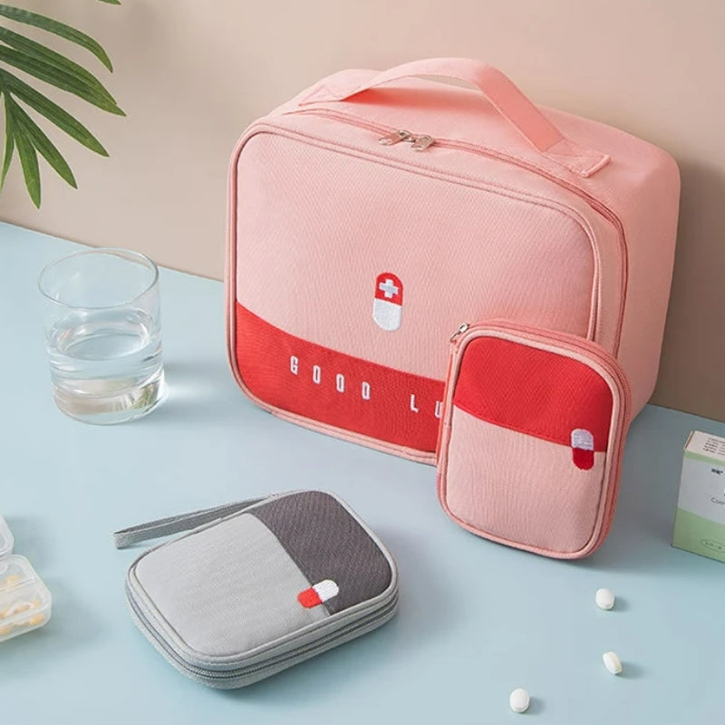 Large Empty Travel First Aid Bag