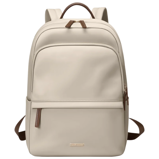 15-inch laptop backpack - Beige