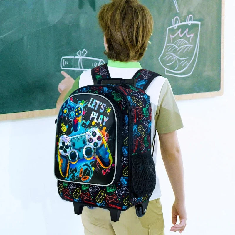 Children's Rolling School Backpack