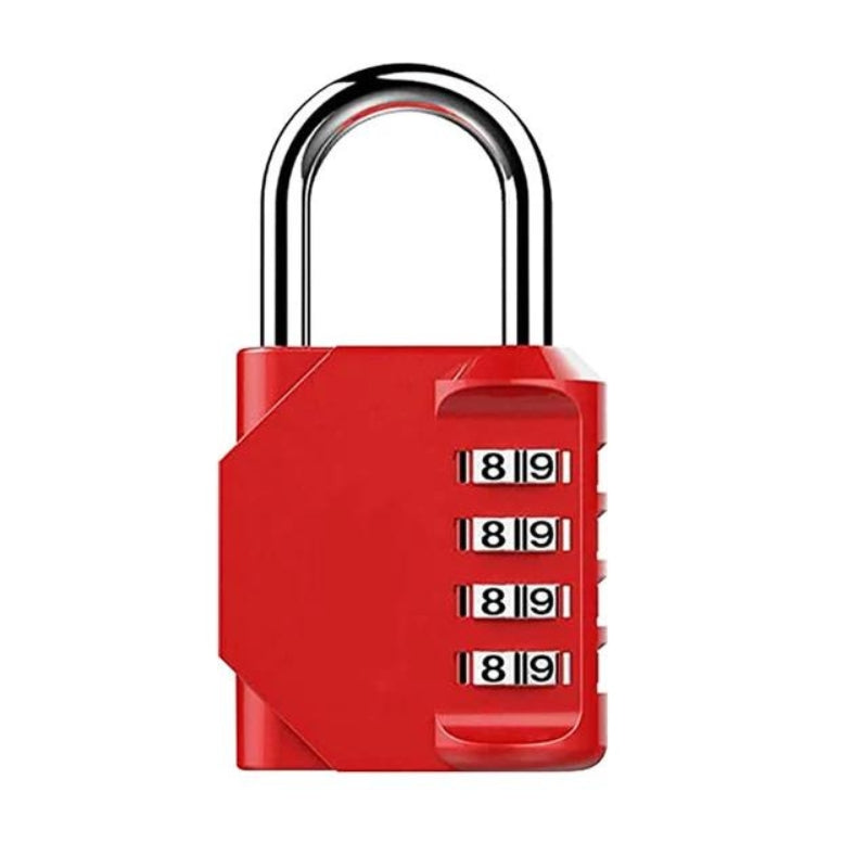 travel suitcase lock - Red