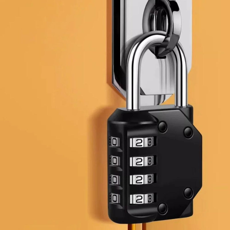lock for airplane suitcase - White - Black - Blue - Red