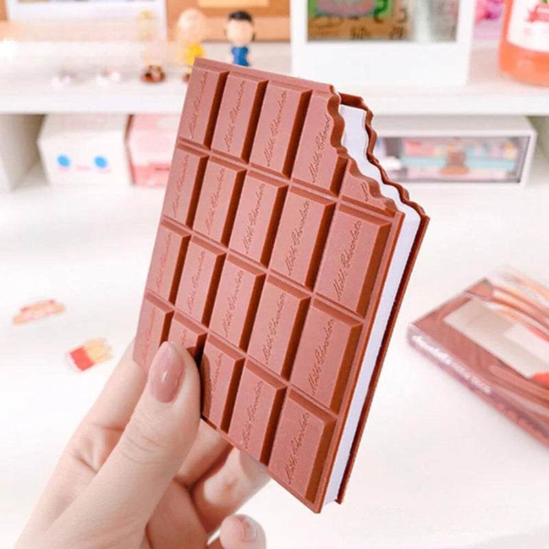 children's travel notebook - Round Biscuit Shape - Chocolate Bar Shape