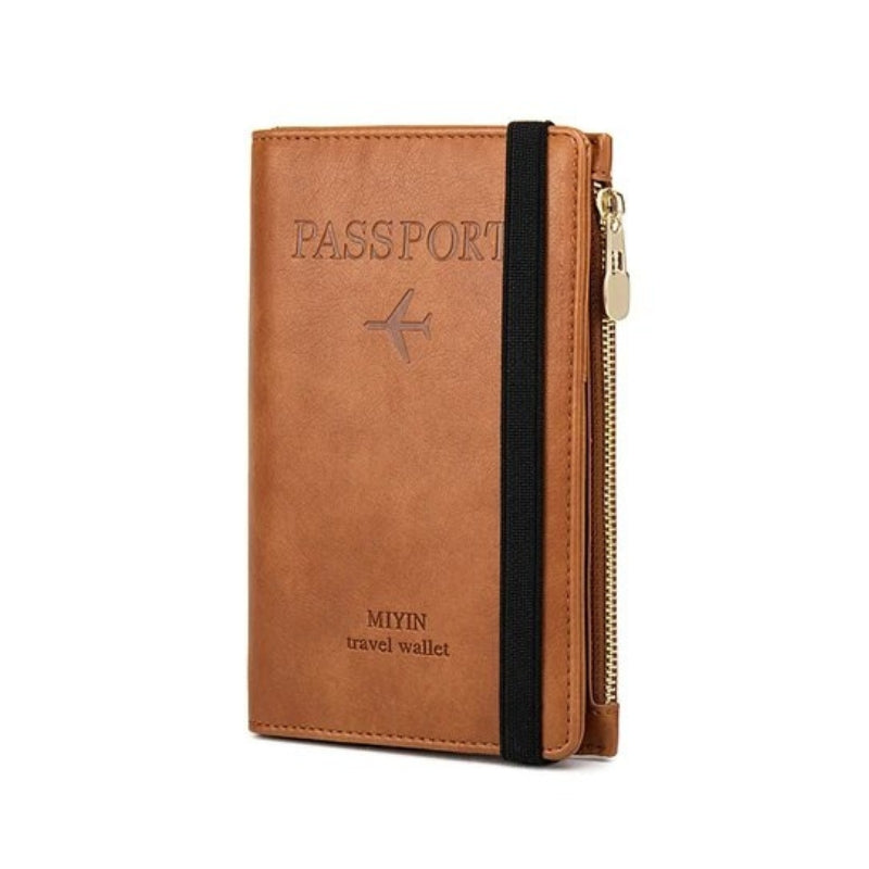 porte passeport cuir