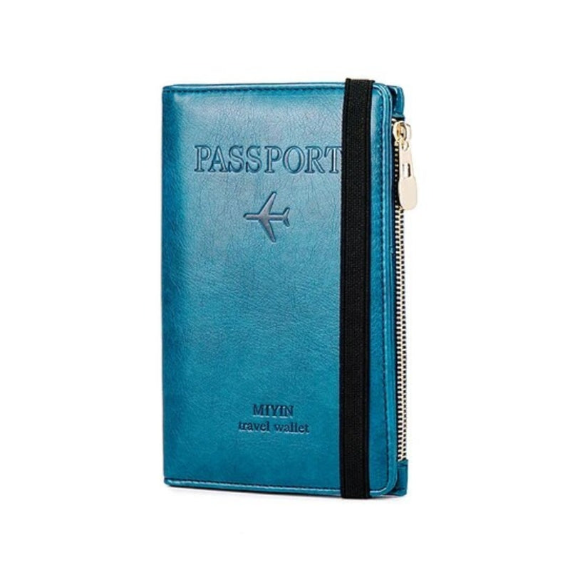 etui a passeport en cuir