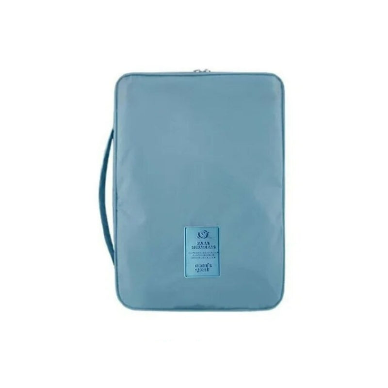 travel document holder for men - Sky Blue