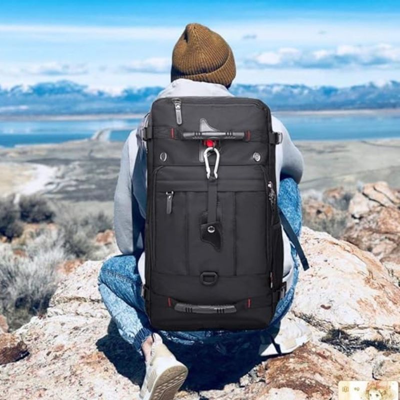 large travel backpack - Black - Blue - Camouflage 1 - Camouflage 2 - Green
