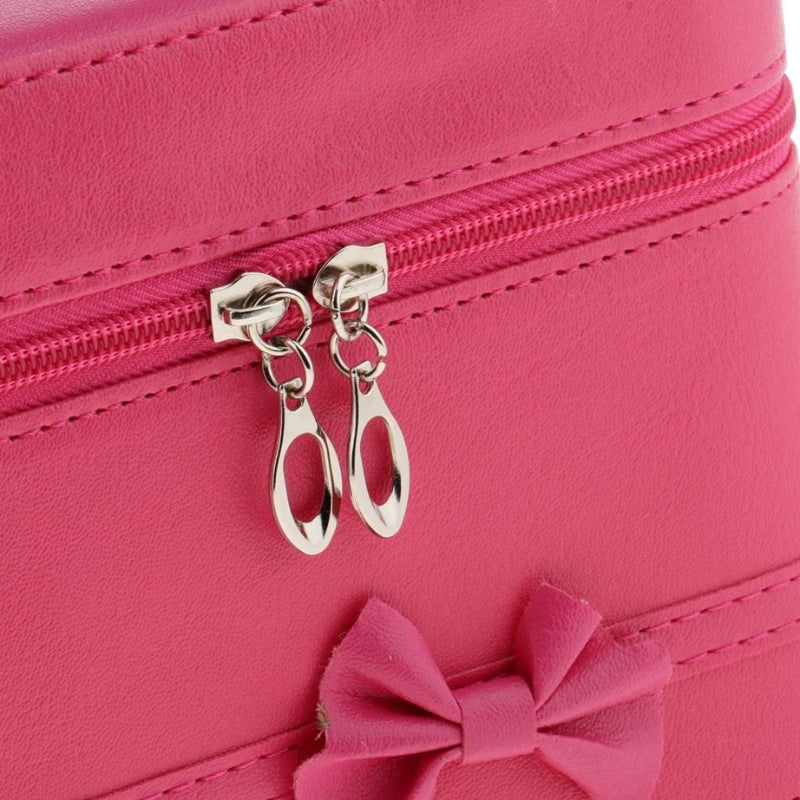 vanity case for women - Fuchsia - Black - Blue - Pink - Red