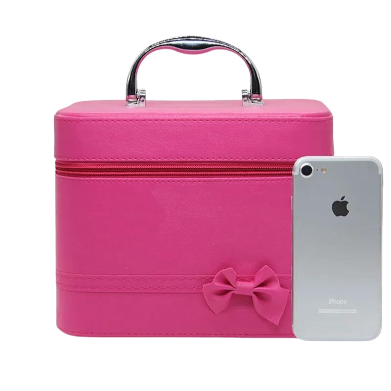 pink women's vanity case - Fuchsia - Black - Blue - Pink - Red