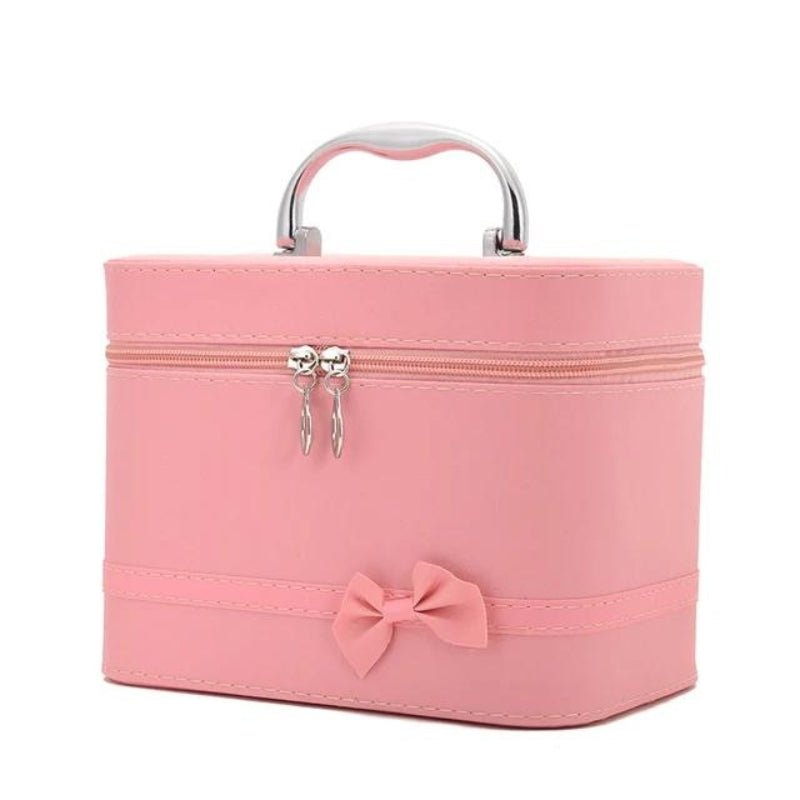large suitcase and vanity - Pink