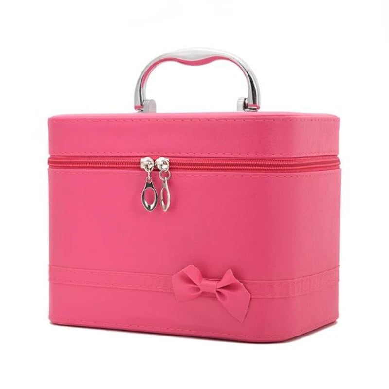 large vanity case for women - Fuchsia