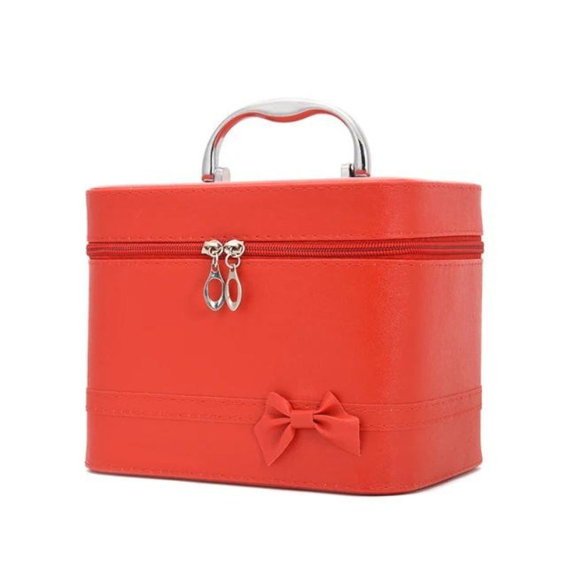 large hard vanity - Red