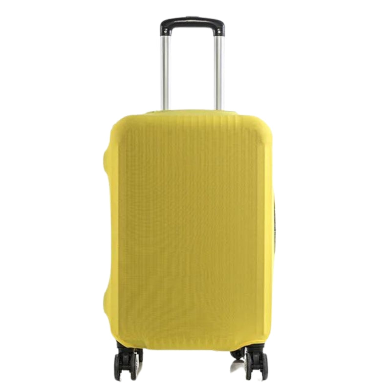 travel suitcase cover - Yellow