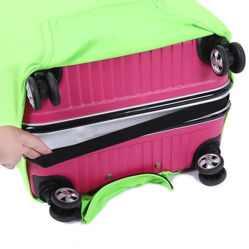 travel suitcase protection cover - Pink - Black - Blue - Green - Purple - Red - Yellow
