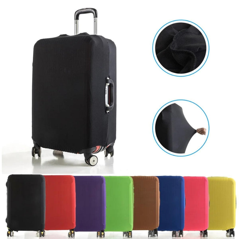 suitcase cover - Pink - Black - Blue - Green - Purple - Red - Yellow