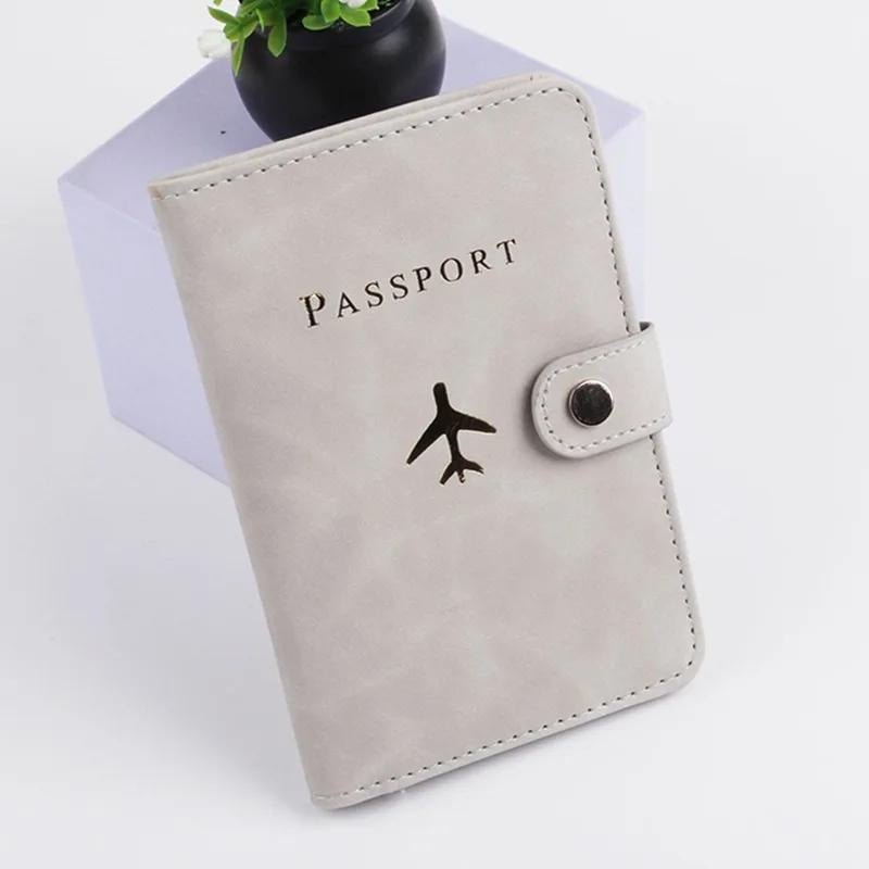 portefeuille de voyage en cuir