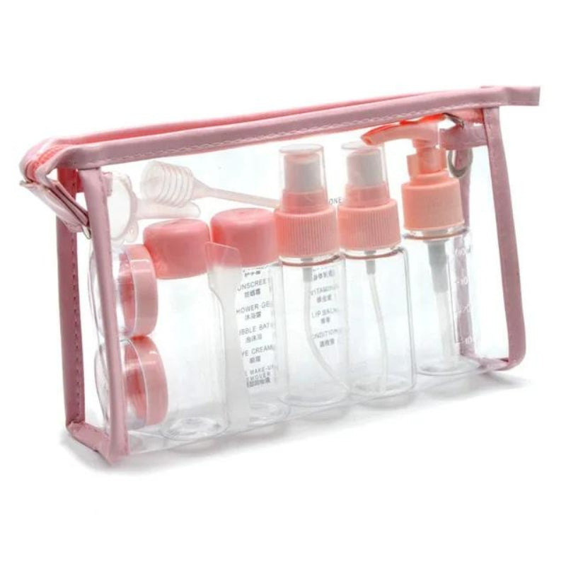 kit de voyage petits flacons