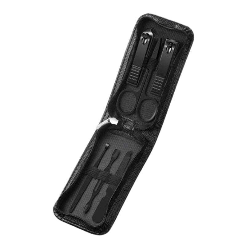 travel manicure kit - Black