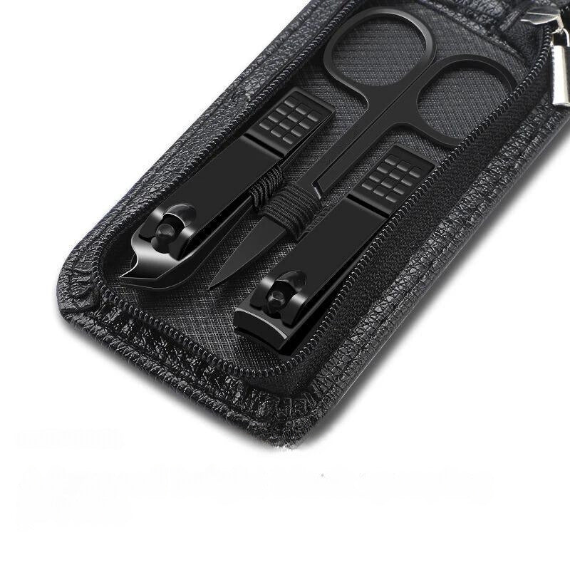 nails kit - Black - Green