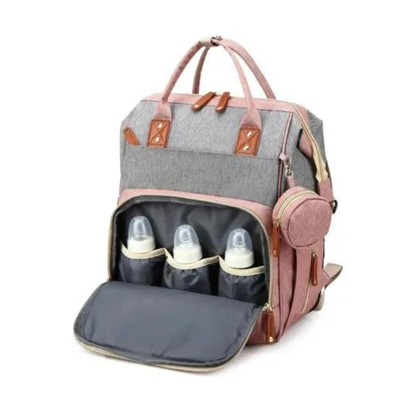 baby bed bag - Black - Pink
