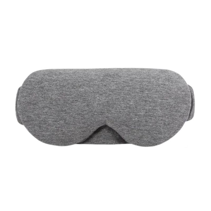 cotton sleep mask - Dark Grey - Dark Gray