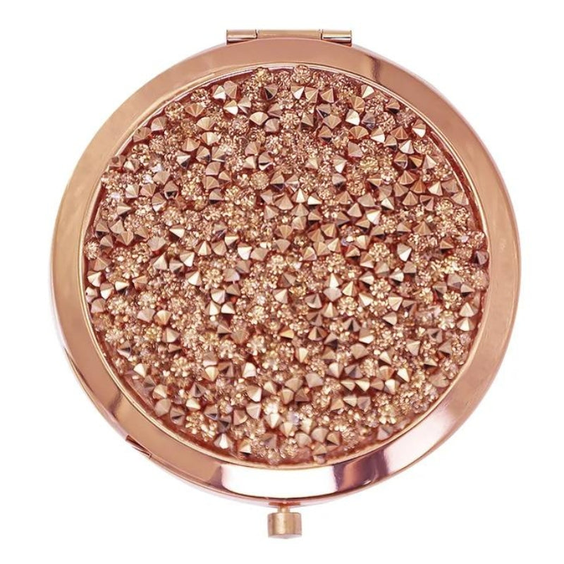 miroir luxe rose