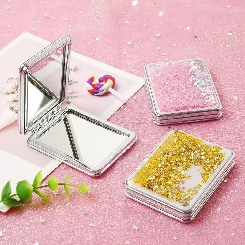 miroir de poche pliable