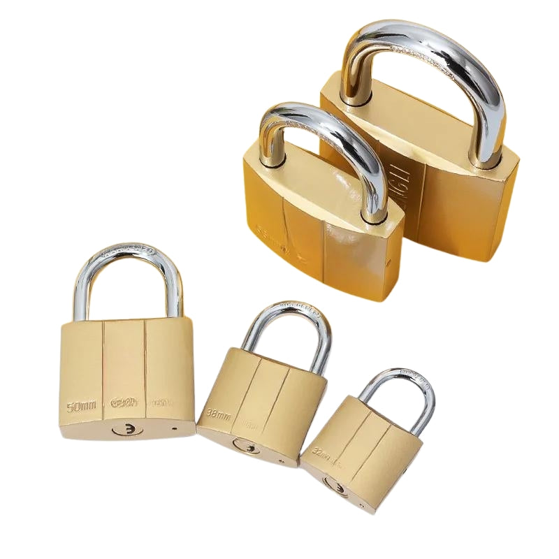 lock for travel suitcase - 32 mm - 38 mm - 63 mm - 50 mm