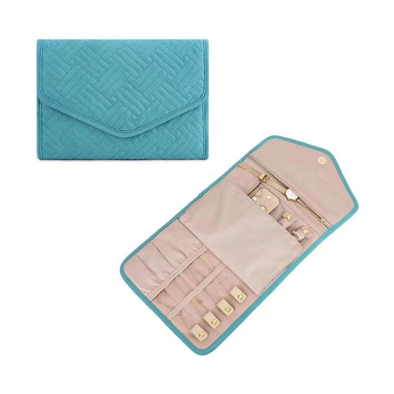 pochette bijoux voyage tissus