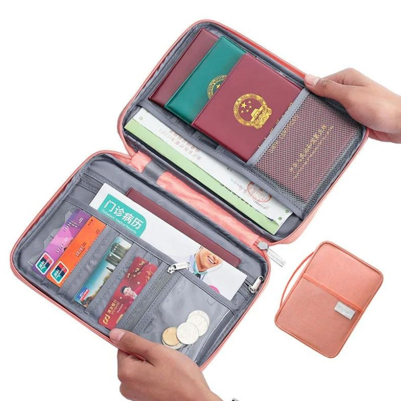 pochette voyage document