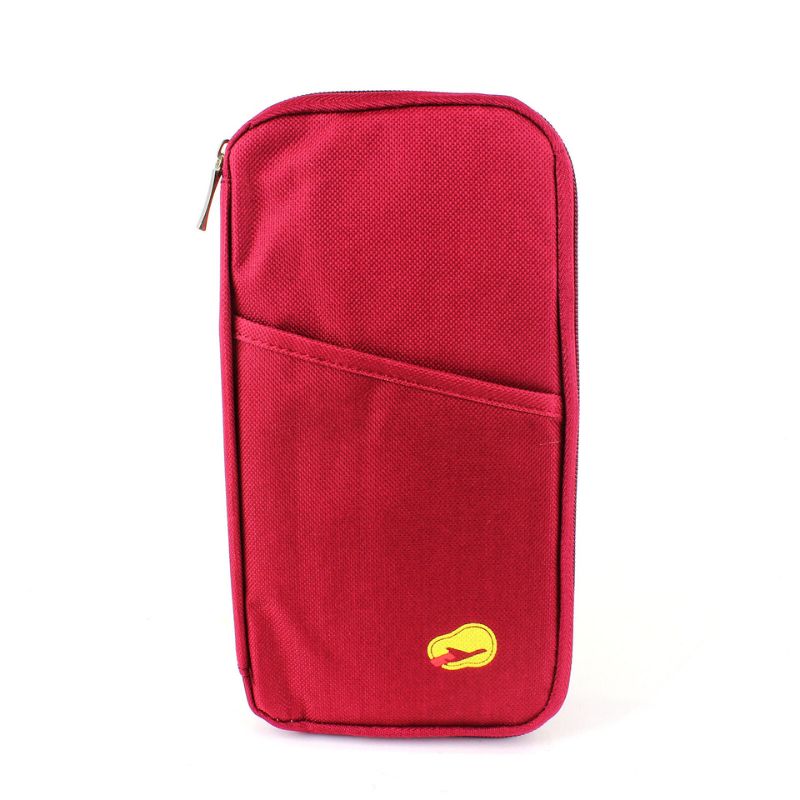 secret pouch for travel - Red