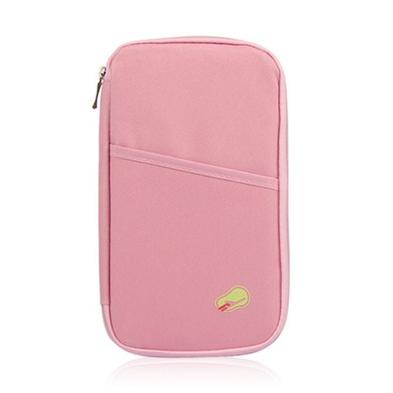secure travel pouch - Pink