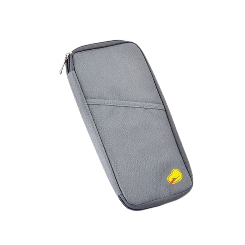 secret travel pouch - Grey - Gray