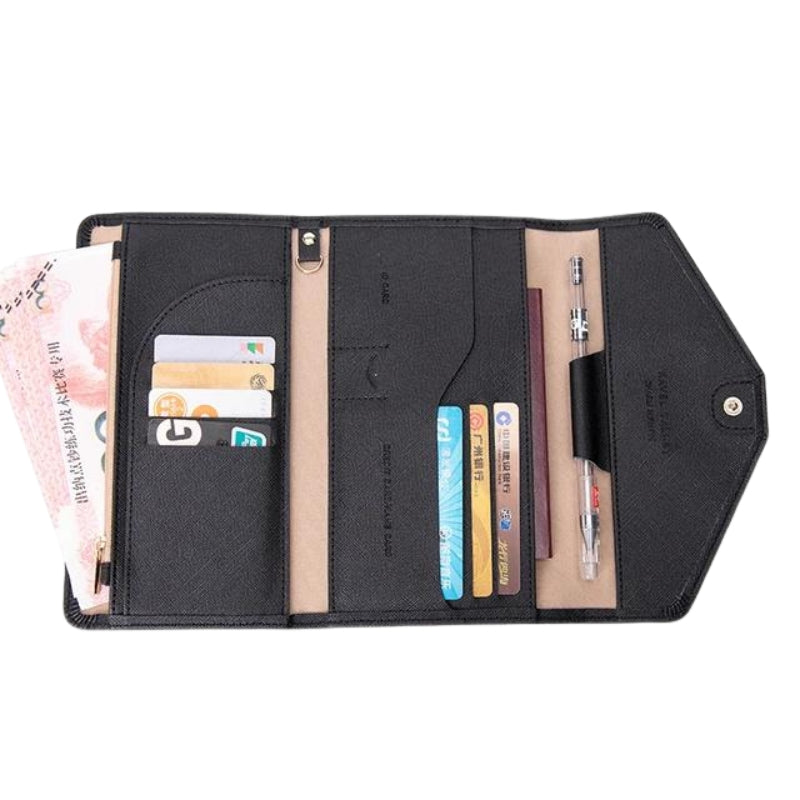 luxury wallet for women - Black