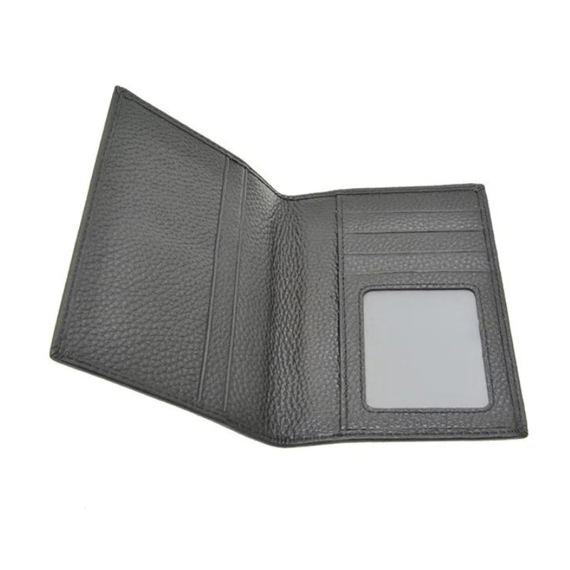 leather passport holder man - Fuchsia - Black - Blue - Grey - Gray - Green - Pink - Red - Yellow