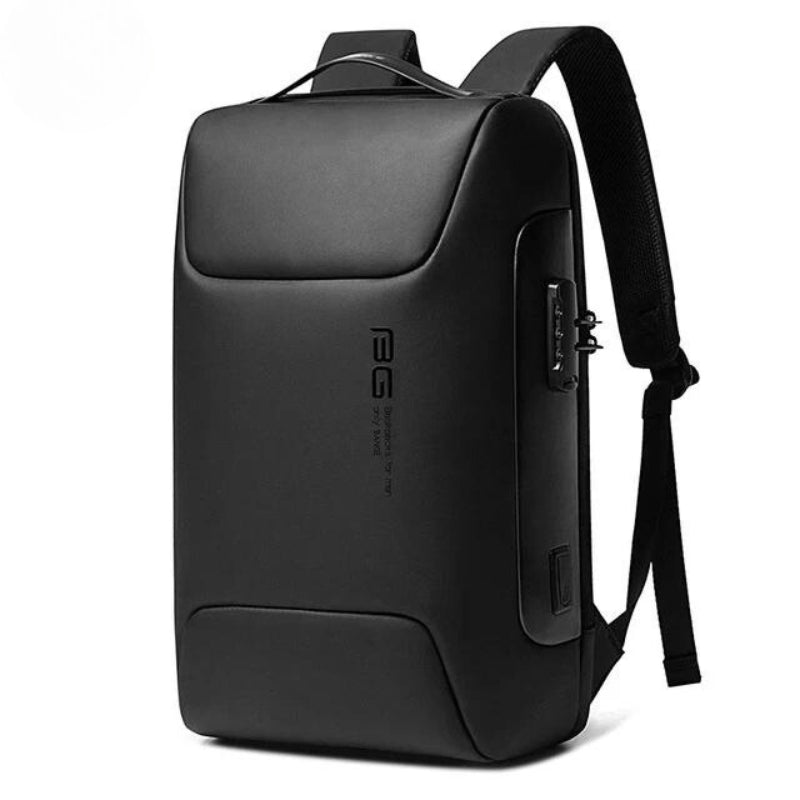 men's anti-theft backpack - Black