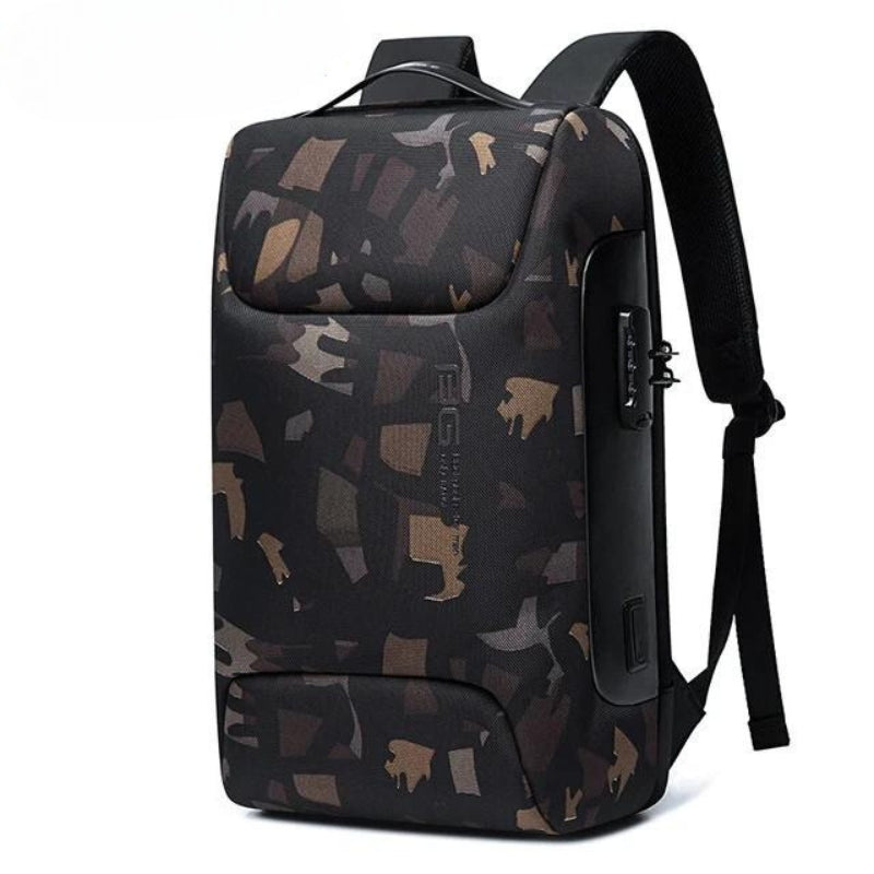 anti-theft men's backpack - Camouflage