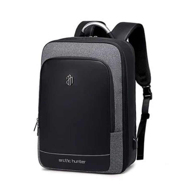 backpack with usb cable - Dark grey - Dark gray