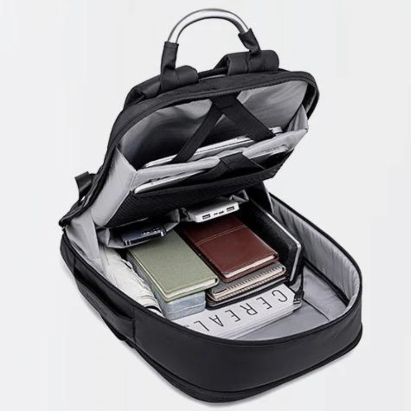 backpack with usb port - Black - Dark grey - Dark gray - Light grey - Light gray