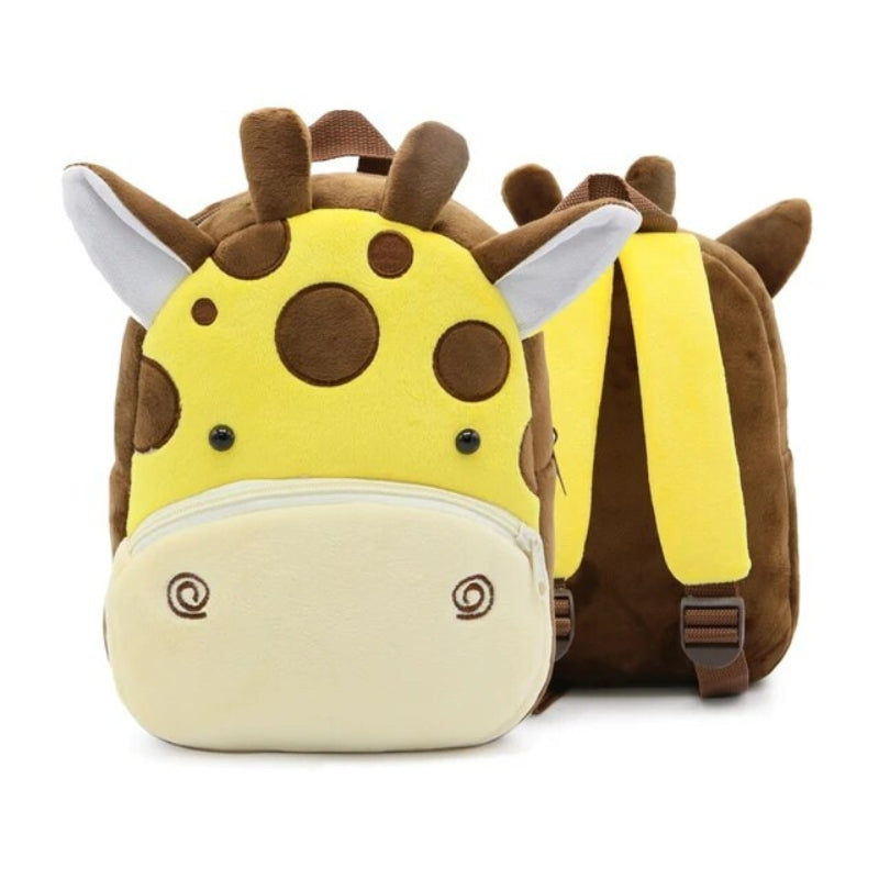 plush toy shaped children's backpack - Giraffe