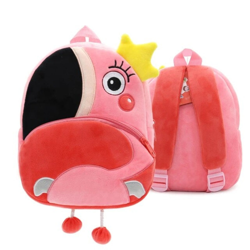 school backpack boy 8 years - Pink Flamingo