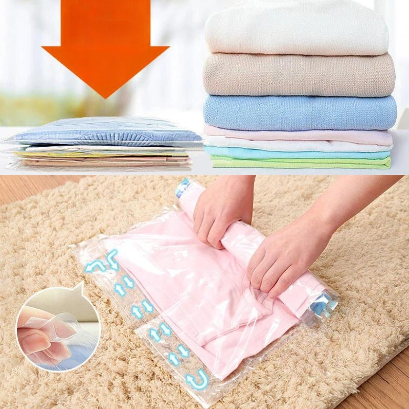 Travel Compression Bag Without Vacuum