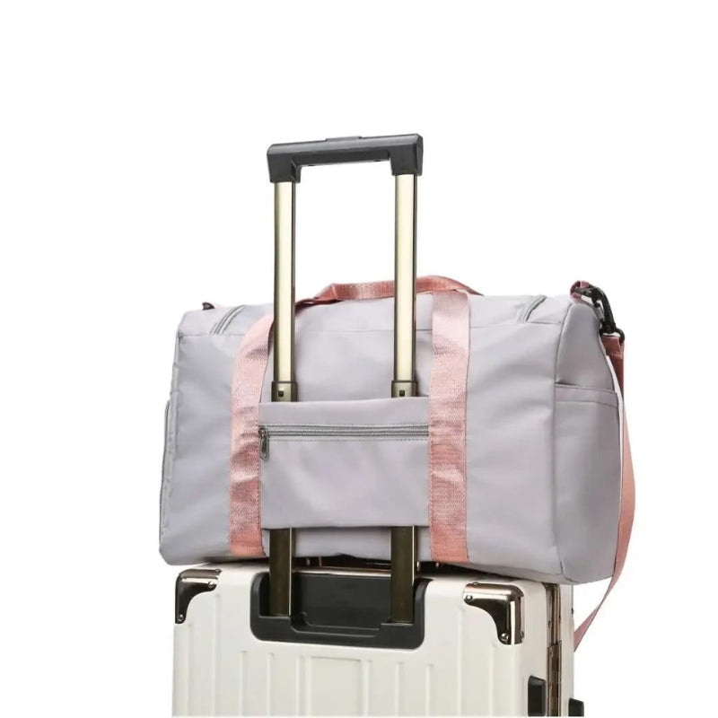 Women's Travel Bag with Shoe Compartment