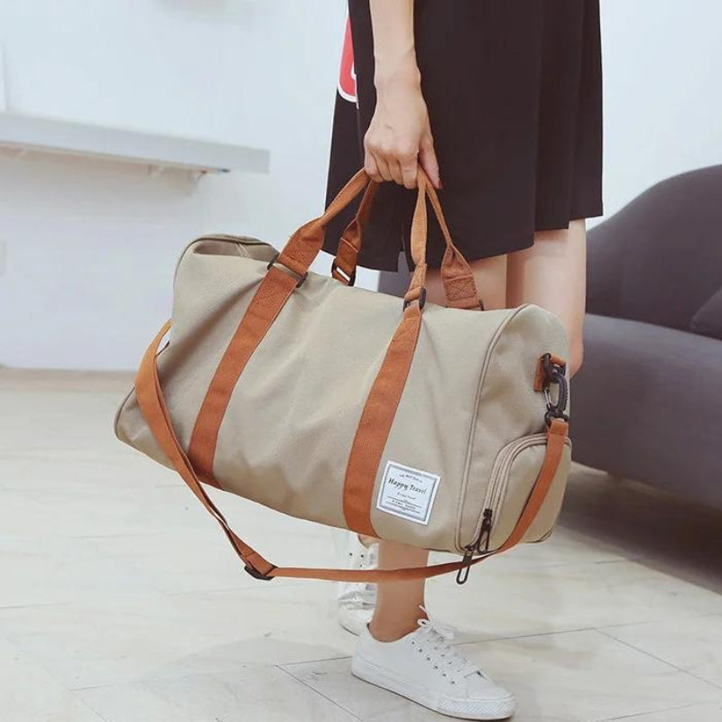 Weekend Bag with Shoe Compartment